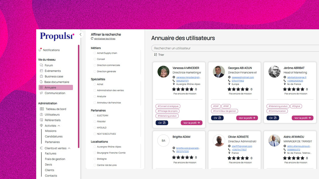 Faites grandir votre communauté - Propulser